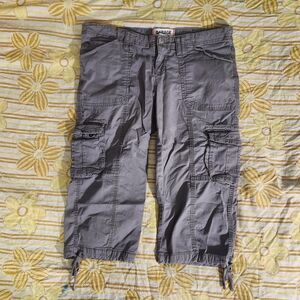 Garage Gray Cargo Capris